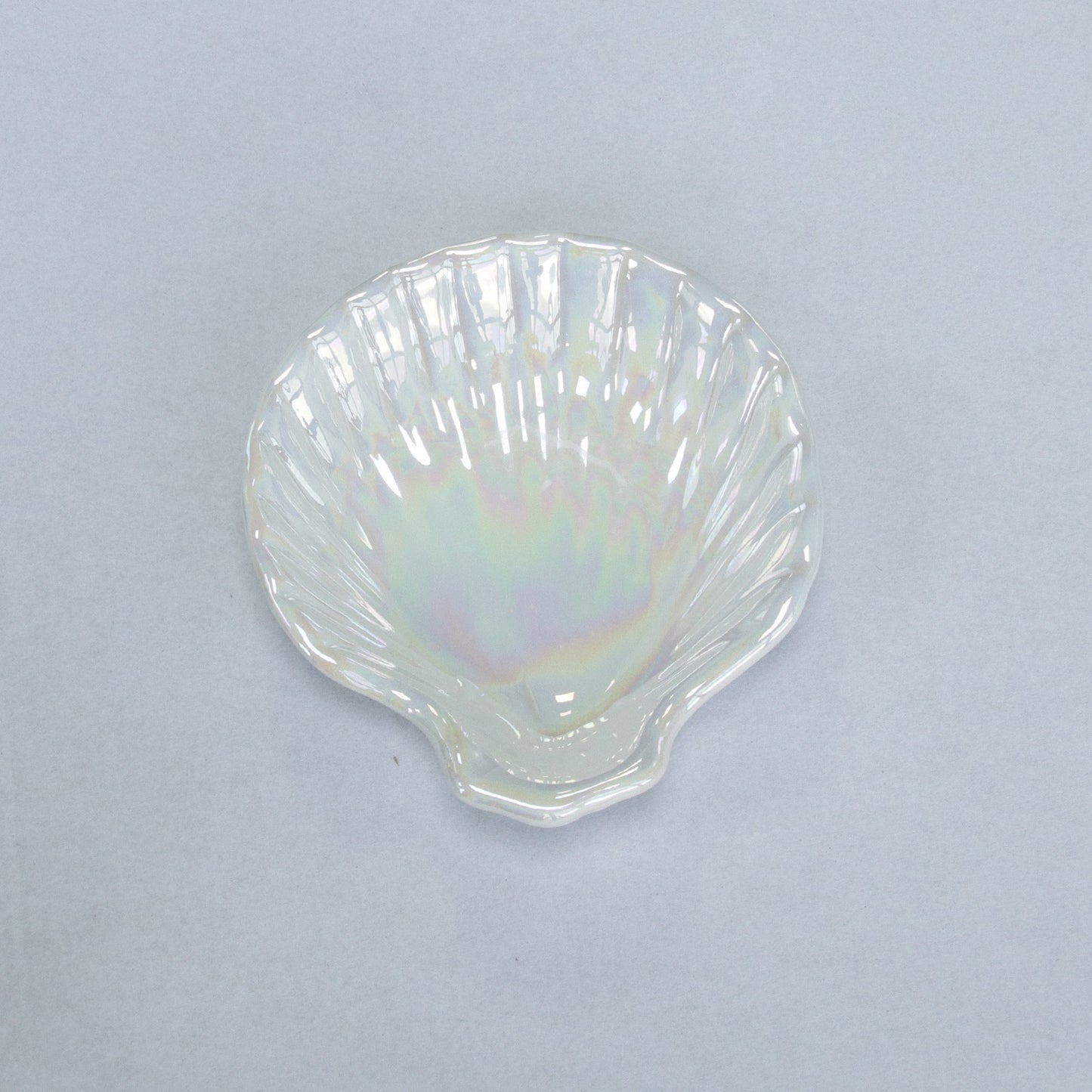Lotus Plate Porcelain Dish Ceramic Jewelry Tray for Rings, Trinket Holder, Desk Decor Organizer