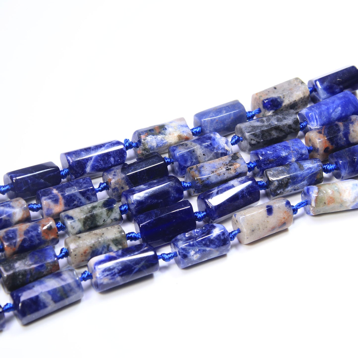 Raw Stone Natural Sodalite Strands