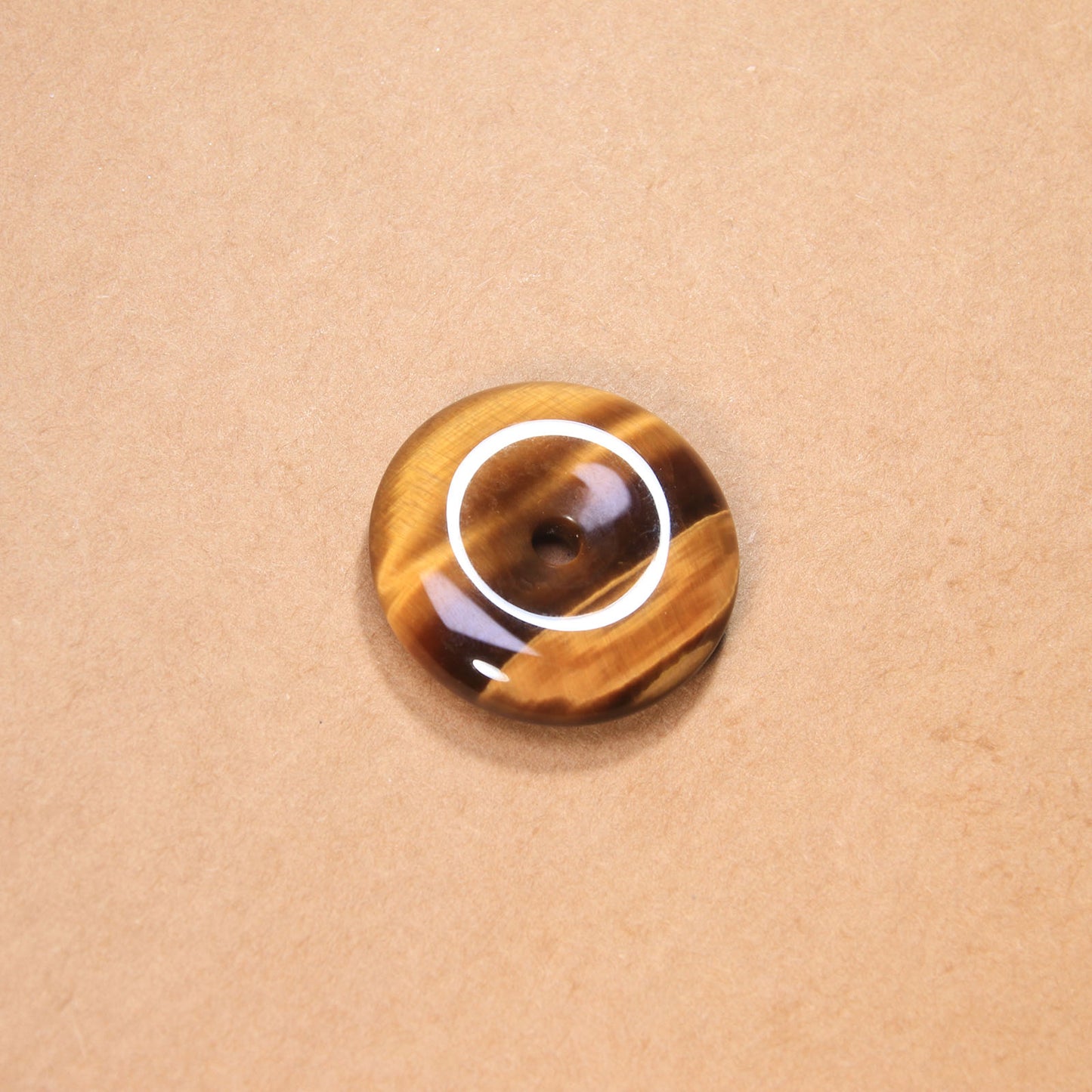 Natural Stone Tiger Eye Pendant