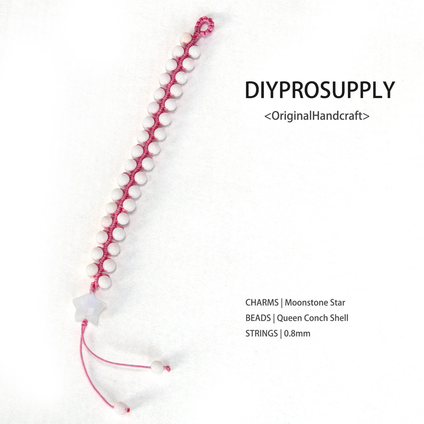 DB614 Queen Conch Shell Women Beads Bracelet