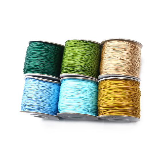 06BR DIY Jewelry Making Weaving Jade Cord