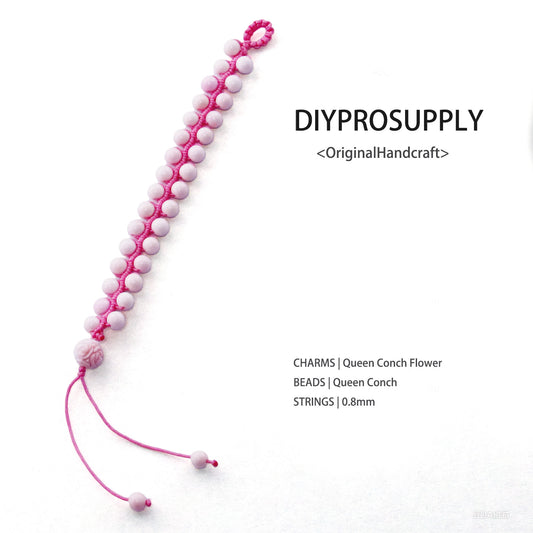 DB604 Queen Conch Shell Beads Bracelet for Women Girls