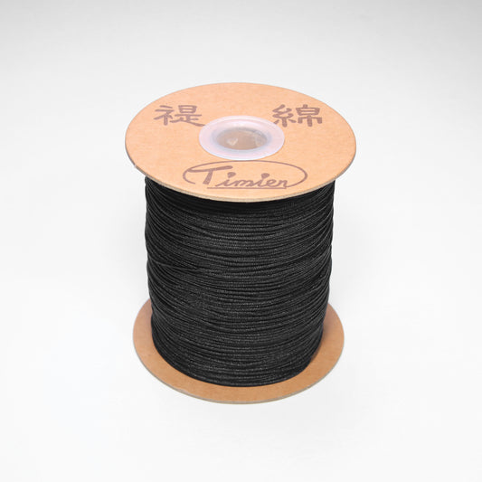 DIY Jewelry Making Weaving Jade Tread 0.8mm Rolls 120 Meters (Black)