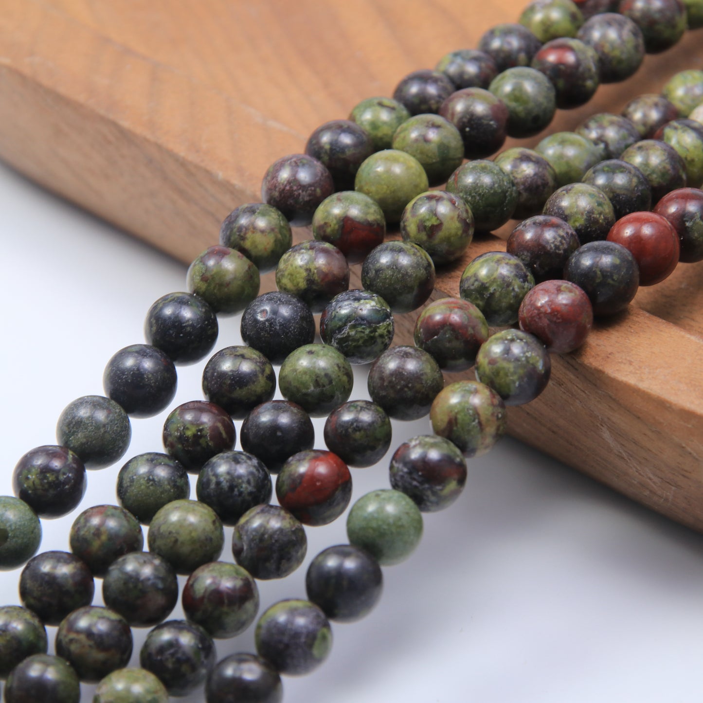 Blood Stone Beads