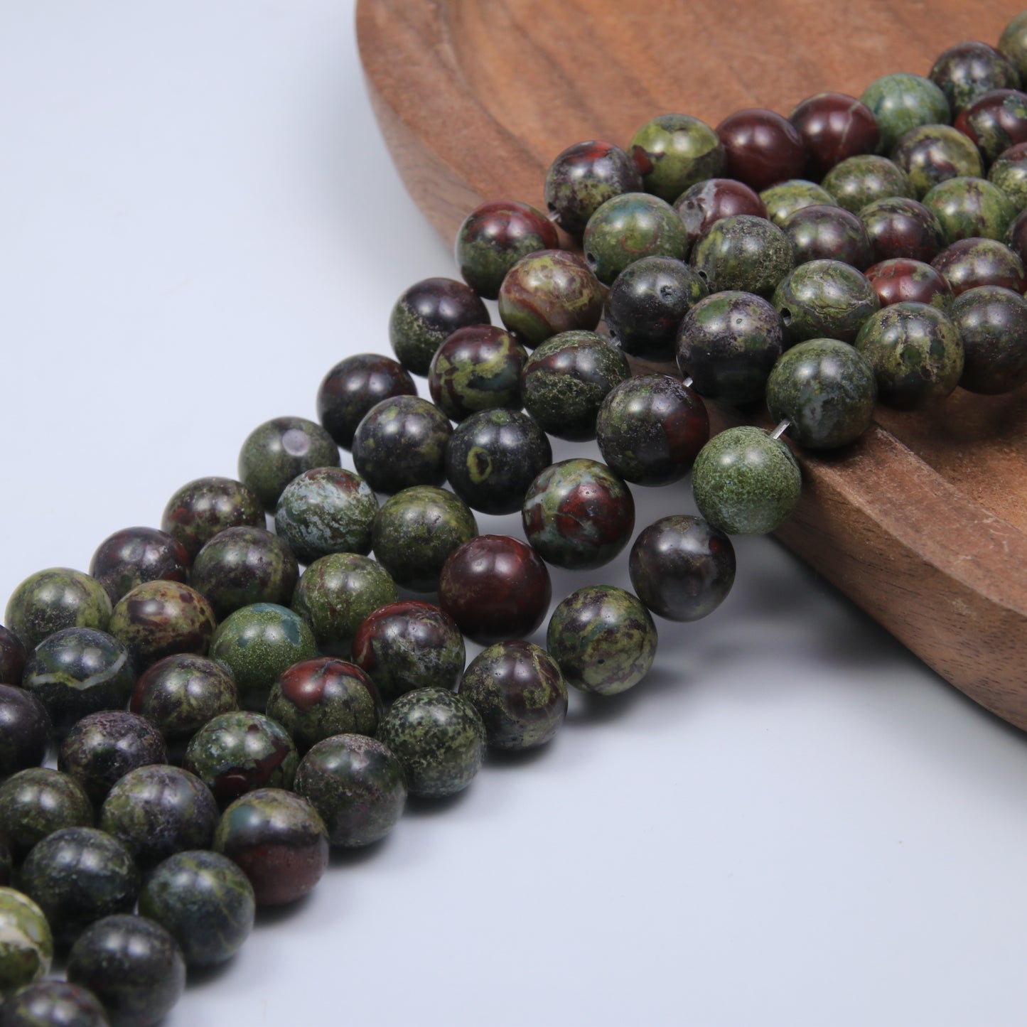 Blood Stone Beads