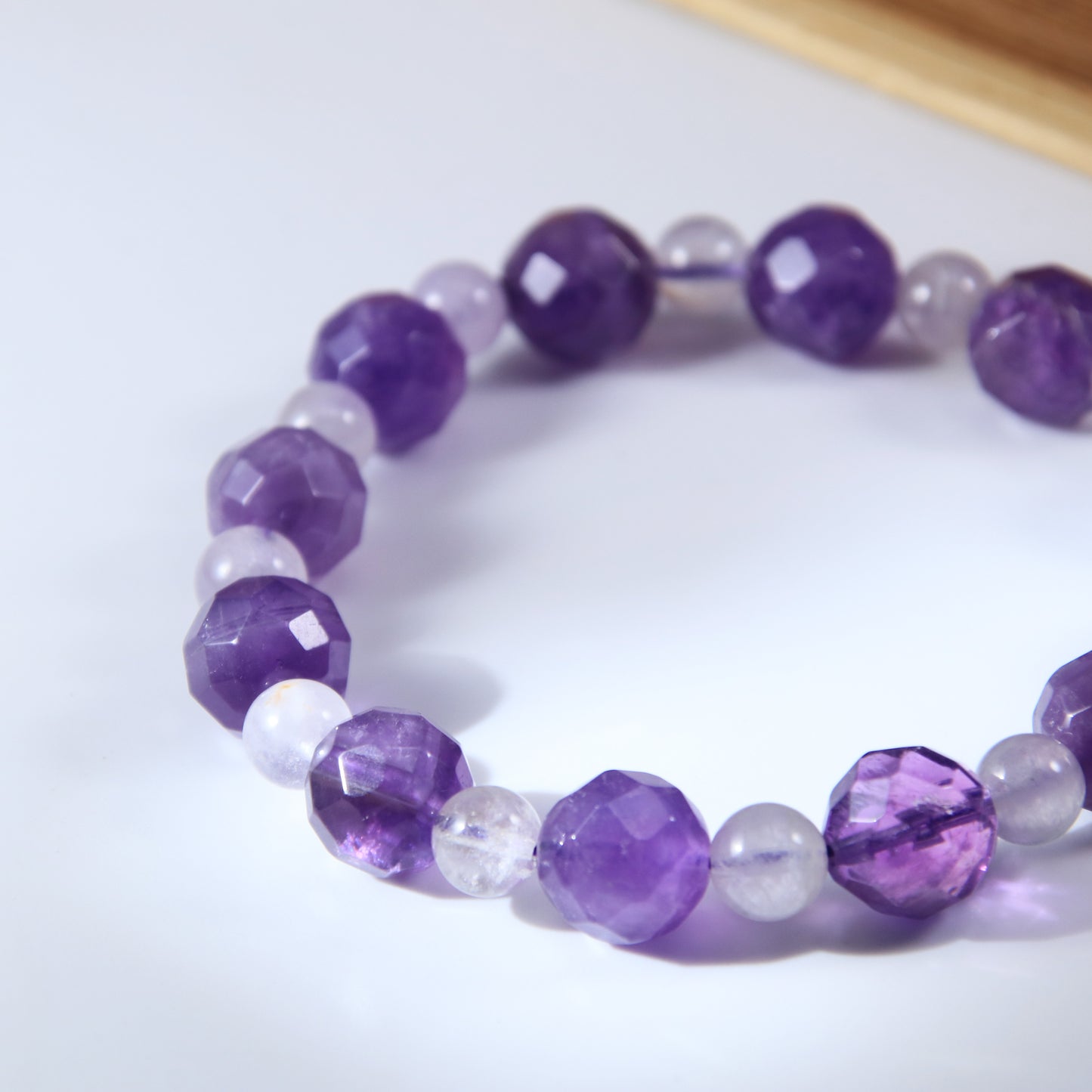 Amethyst and Pearl Beads