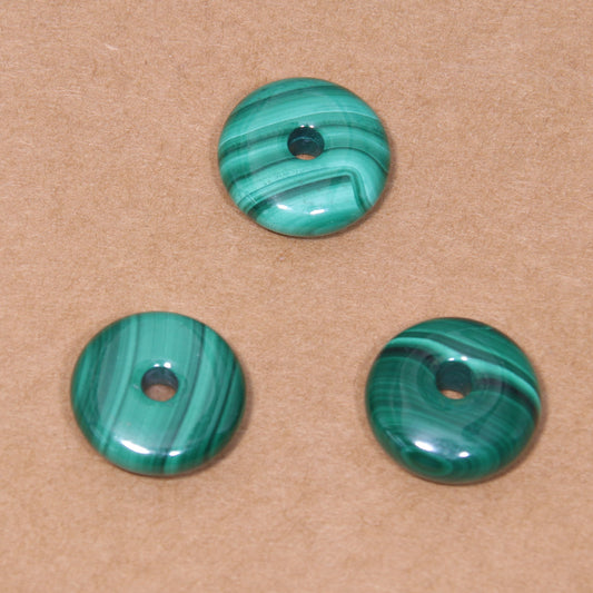 Natural Stone Charm Donut Shape