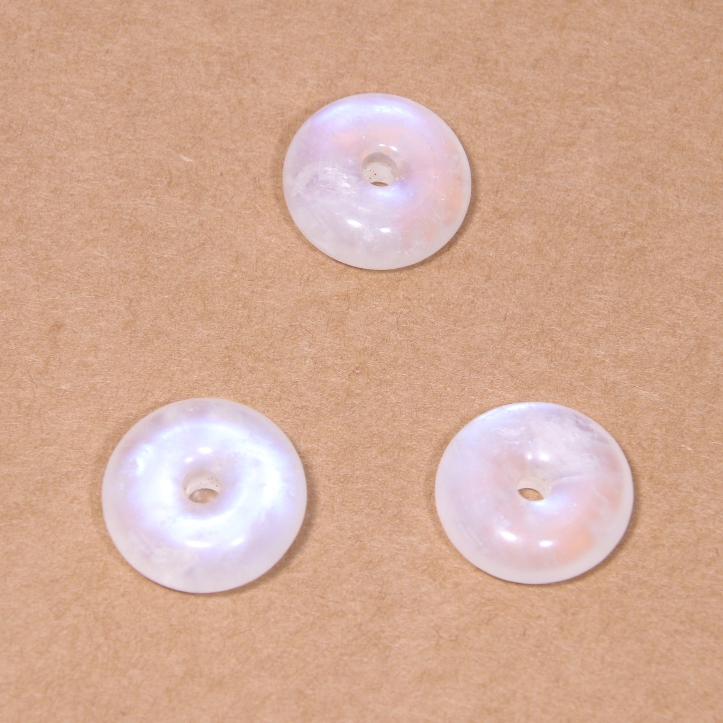 Natural Stone Charm Donut Shape