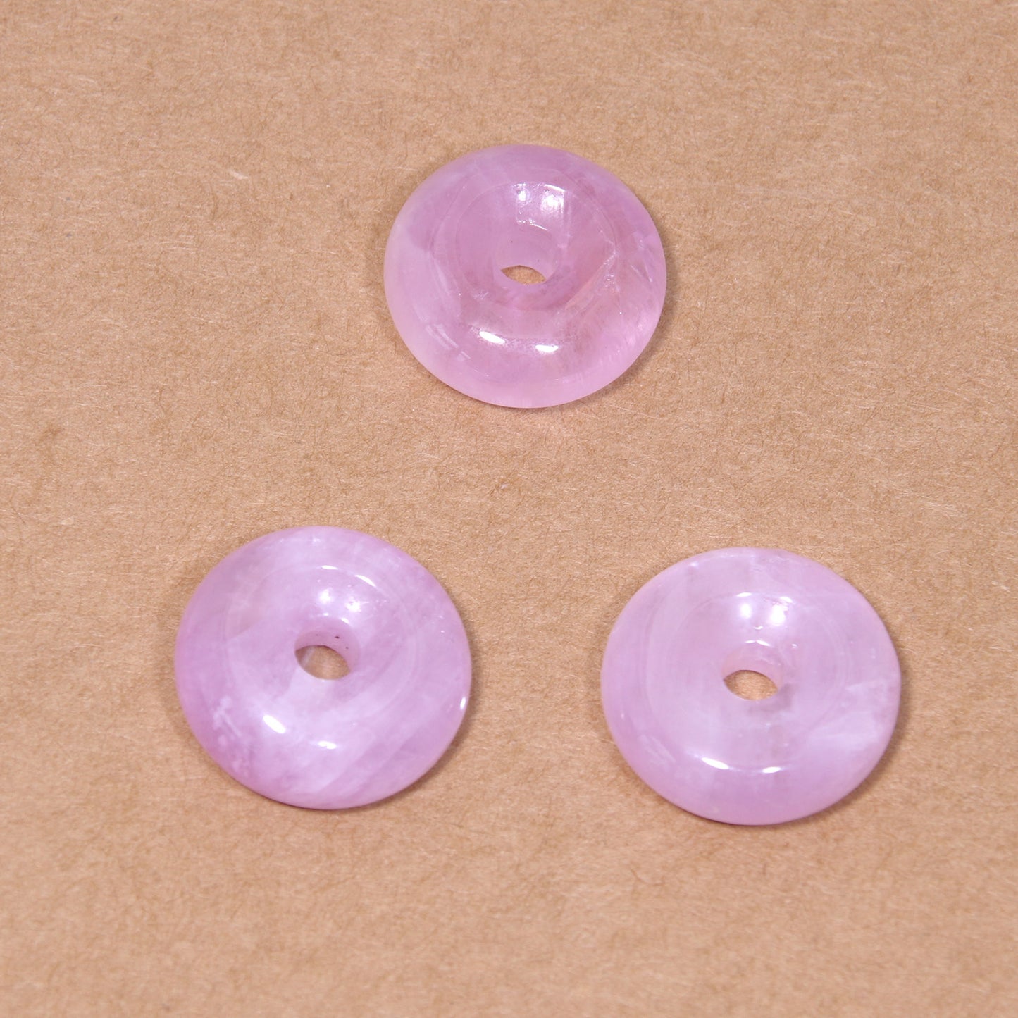 Natural Stone Charm Donut Shape