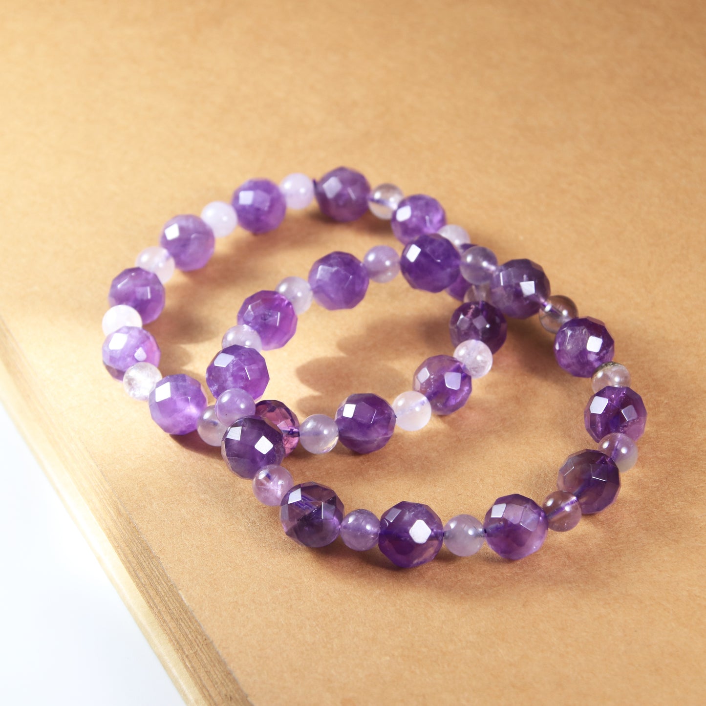 Amethyst and Pearl Beads