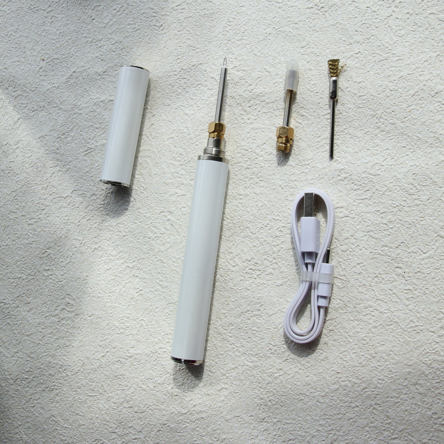 Handmade rope burning pen