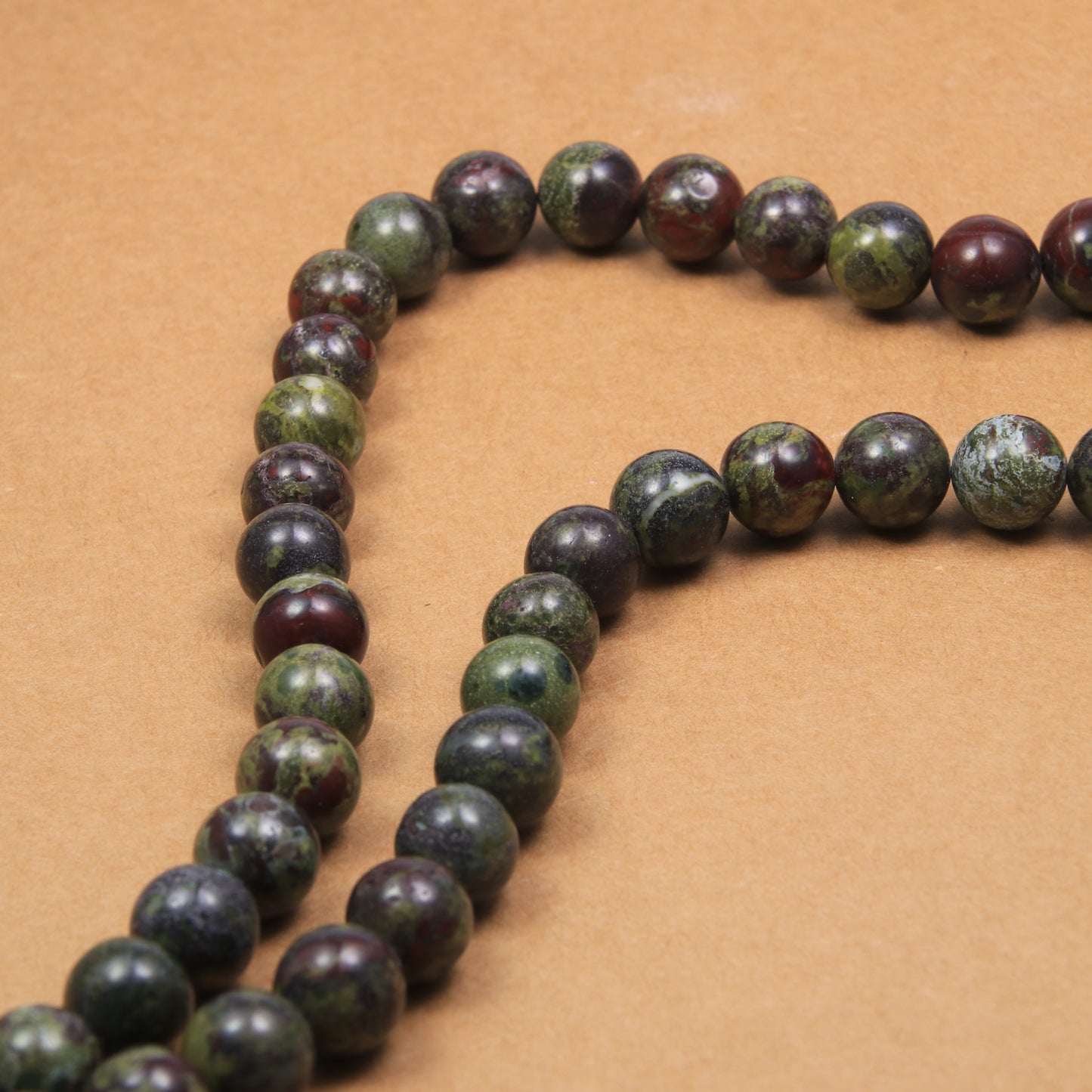 Blood Stone Beads