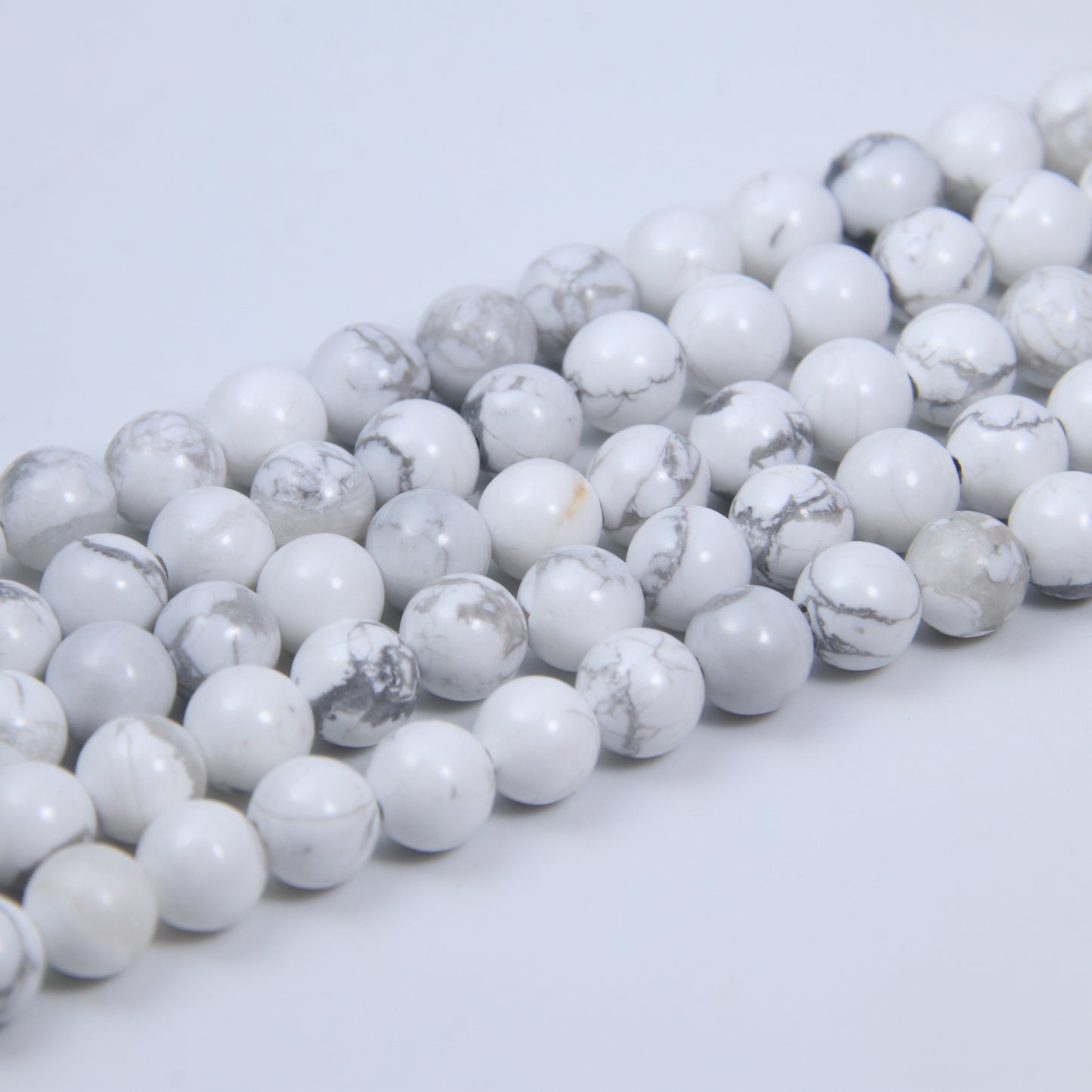 Howlite Beads 6"