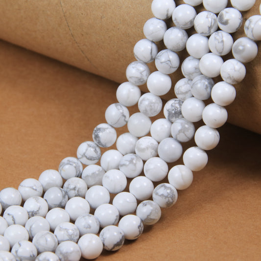 Howlite Beads 6"